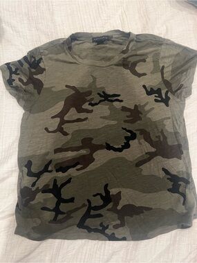 Women’s Sanctuary Green Camo Short Sleeve Tee